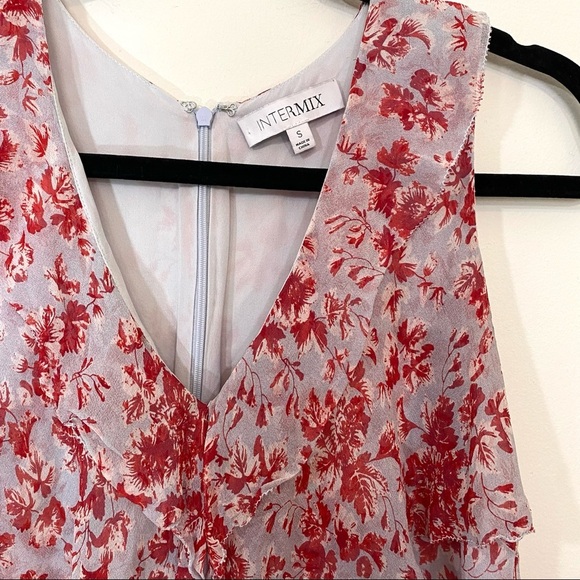 Intermix Silk Floral Tank - Picture 2 of 4